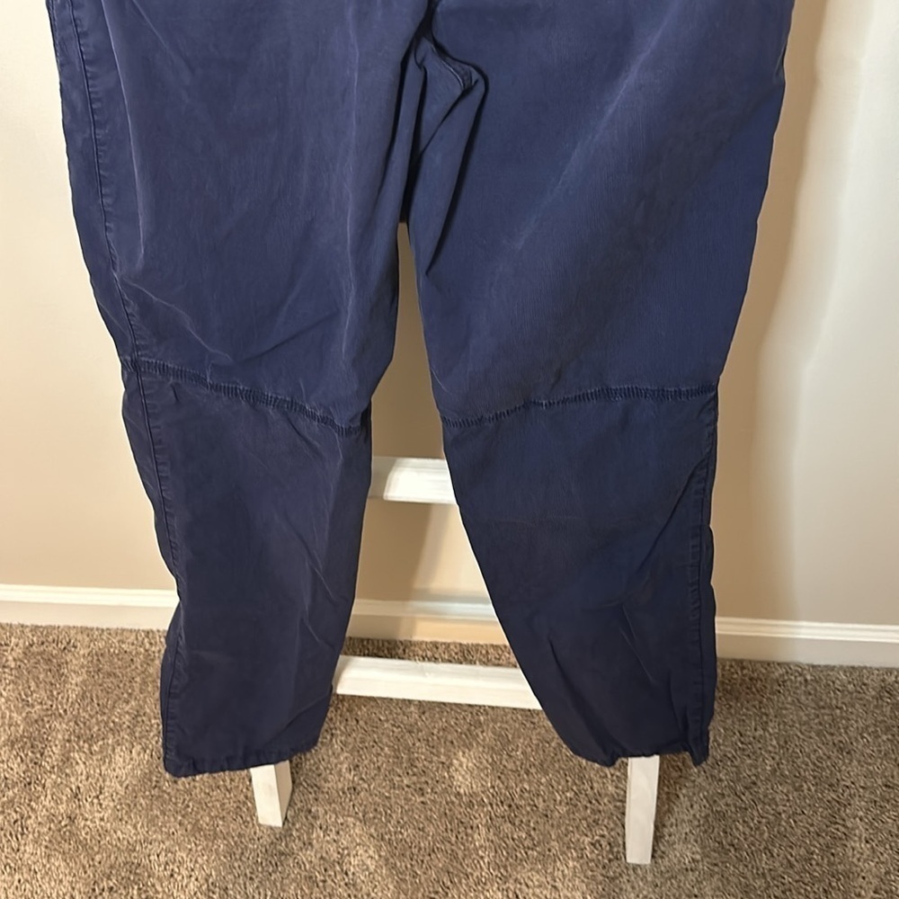 Chico’s Cotton and Spandex Casual Navy Pants Size 2 (Large-12) with Four Pockets - Picture 9 of 17